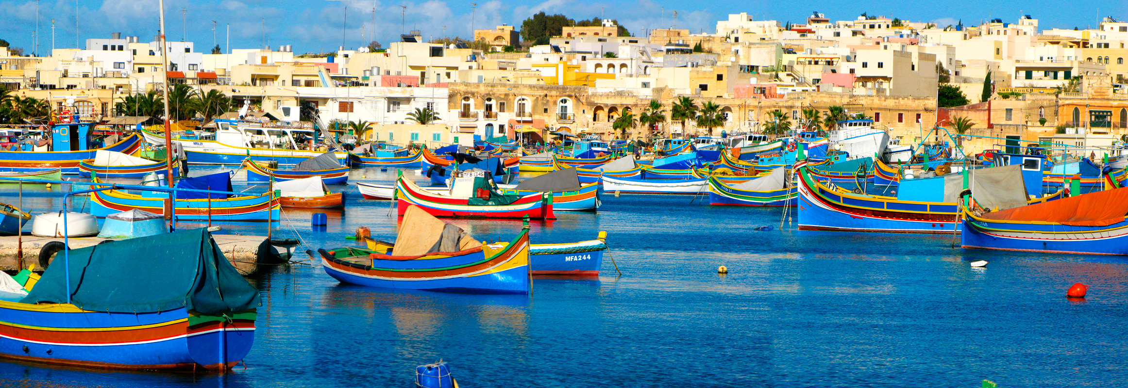 Fischerboote auf Malta