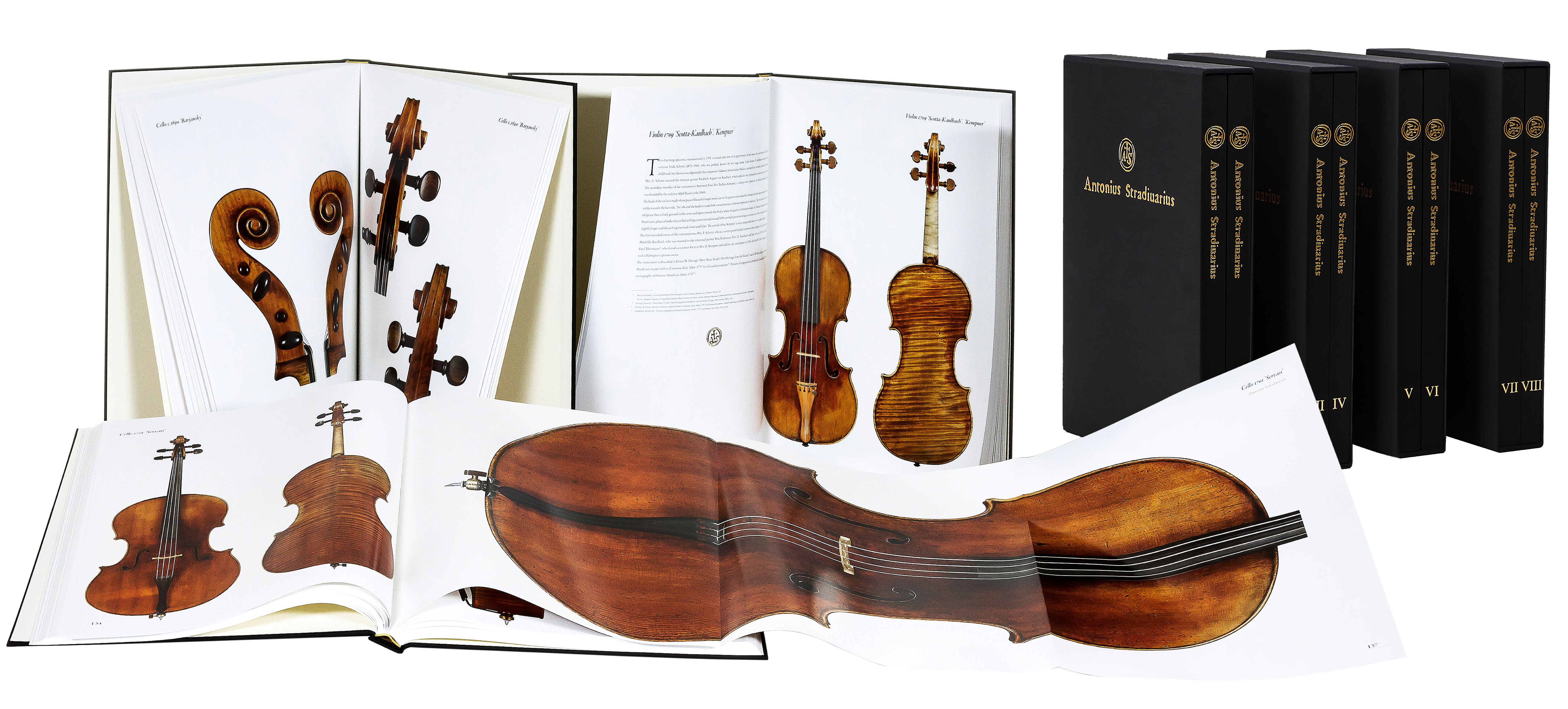 "Antonio Stradivari", Band I-VIII