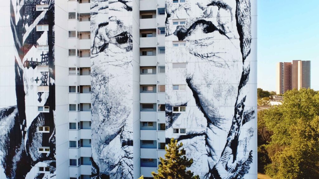 In Mannheim werden graue Mauern zur öffentlichen Galerie: Die Open Urban Art Gallery