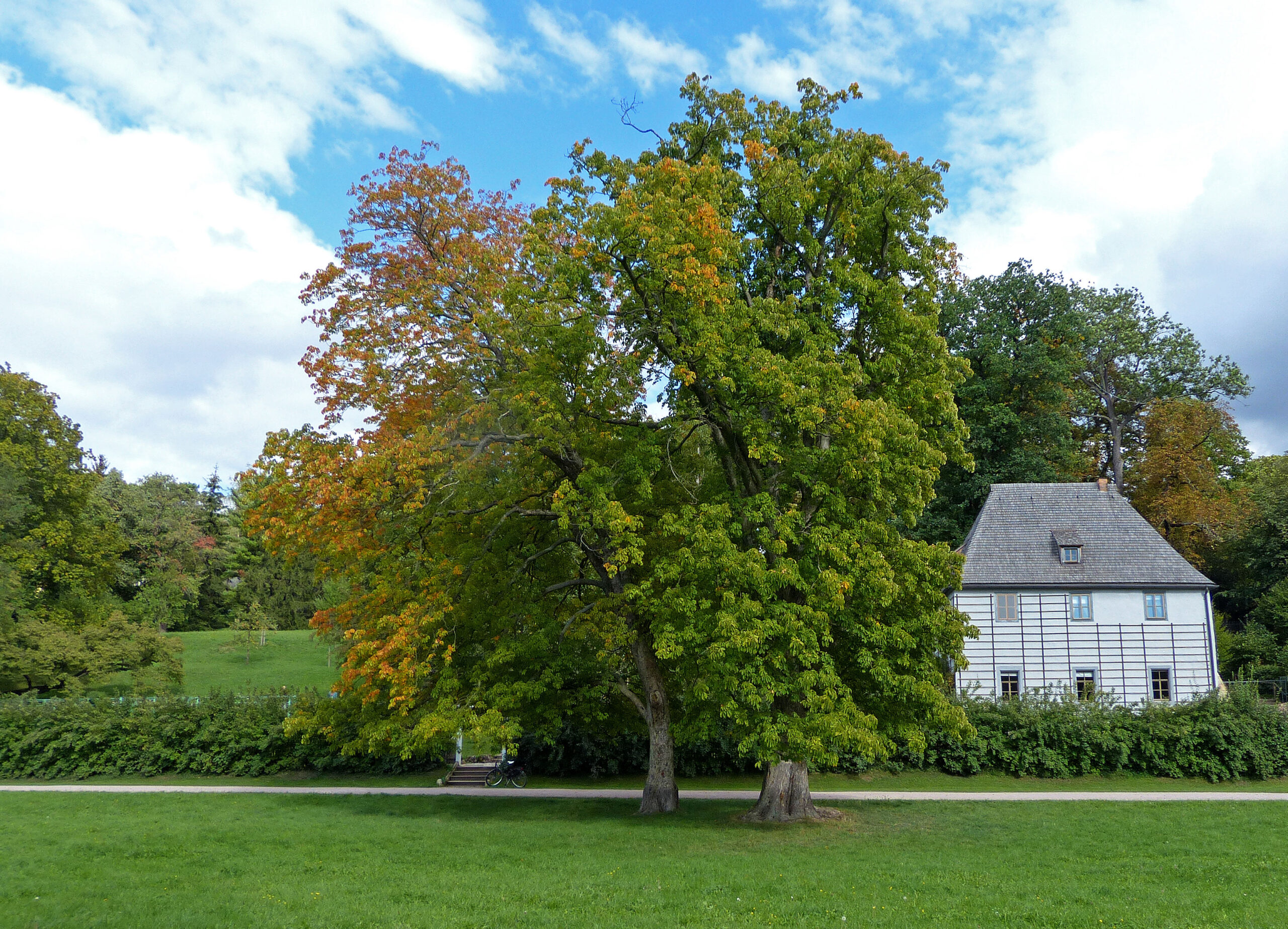 Inspirierender Rückzugsort: Goethes Gartenhaus im Park an der Ilm © CMR/Christiane Würtenberger 