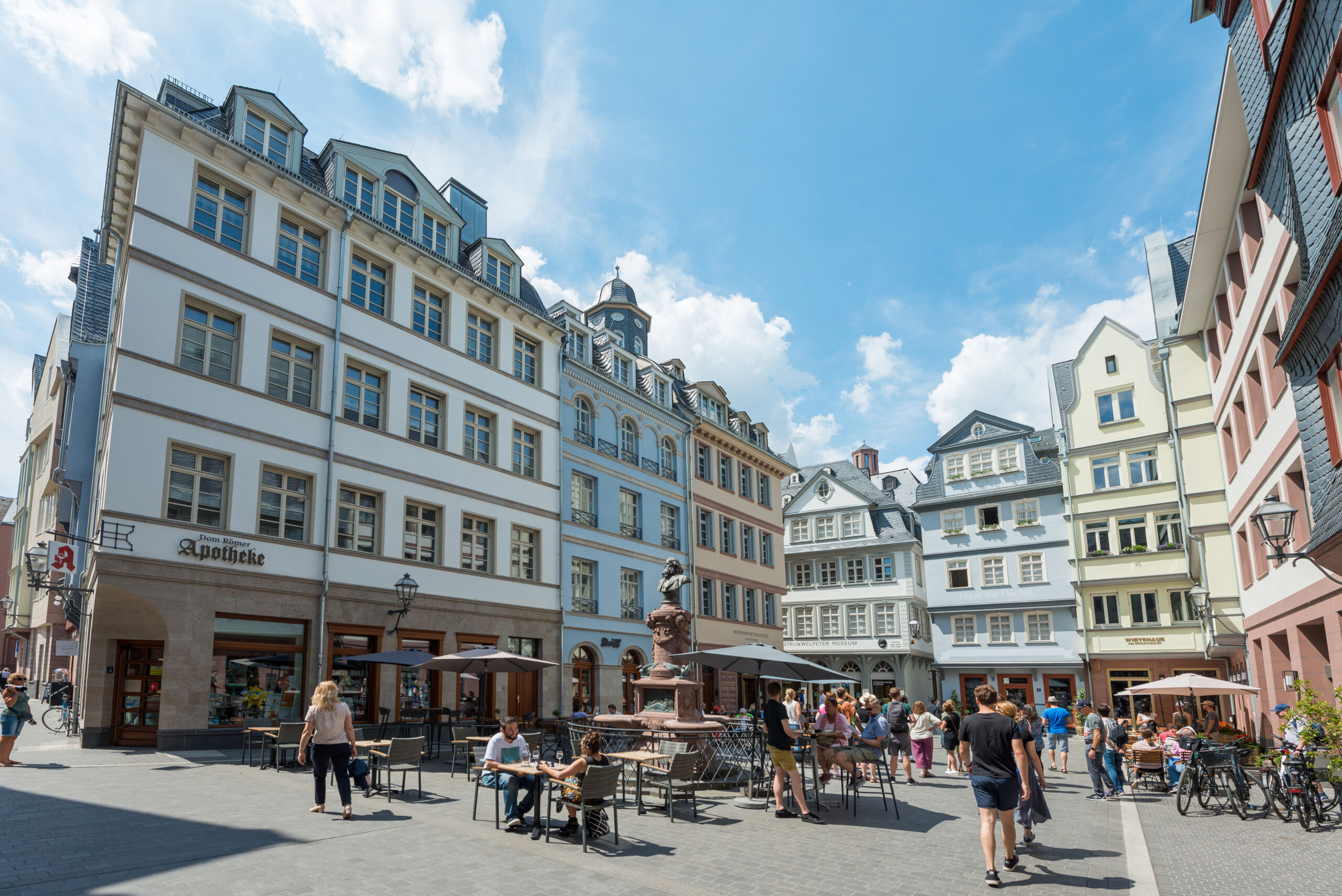 Seit 2018 steht auch die neue Altstadt auf der Liste der Frankfurter Sehenswürdigkeiten © visitfrankfurt/Holger Ullmann