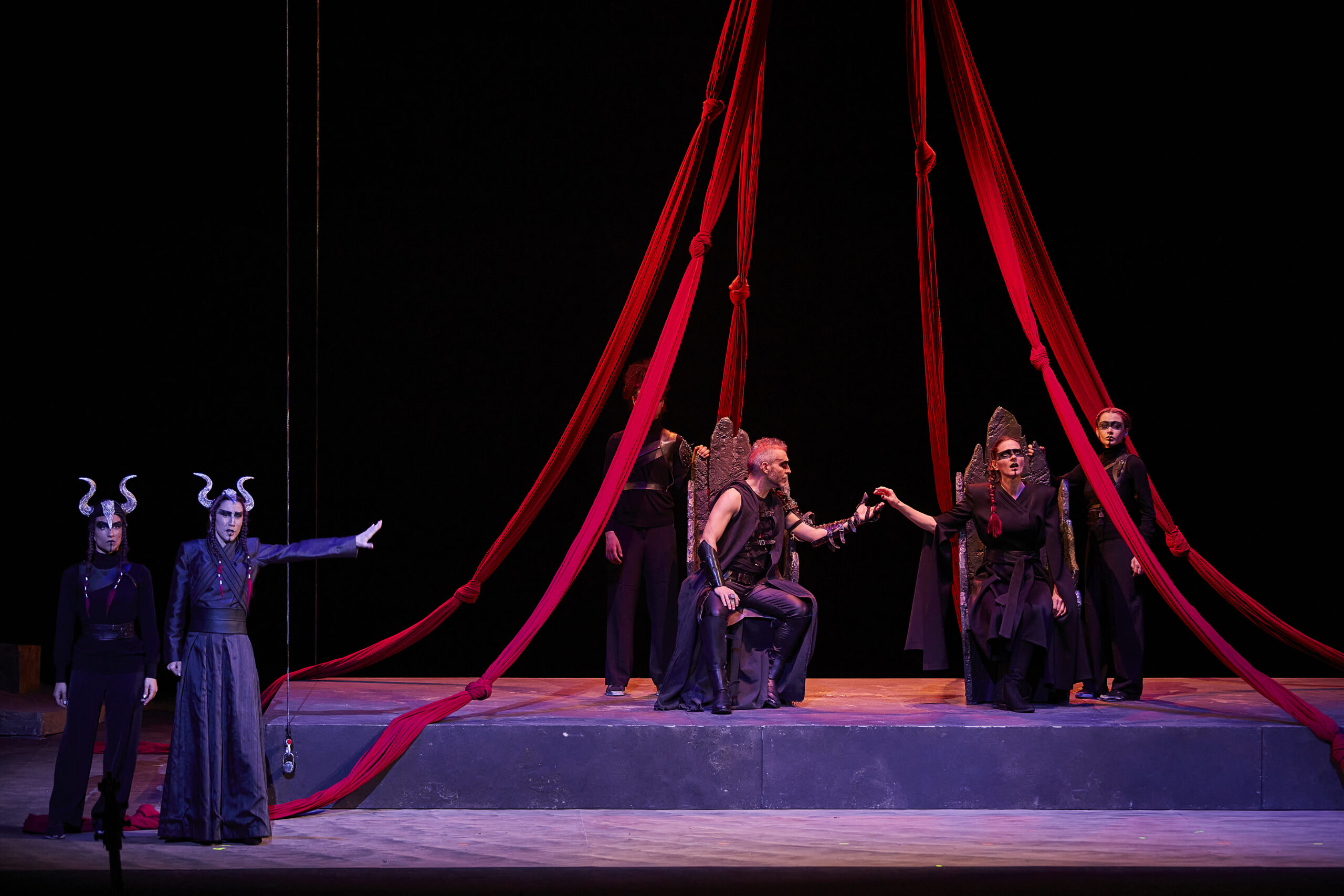 Szenenbild aus Vivaldis „Tamerlano“ am Teatro Dante in Ravenna © Zani Casadio
