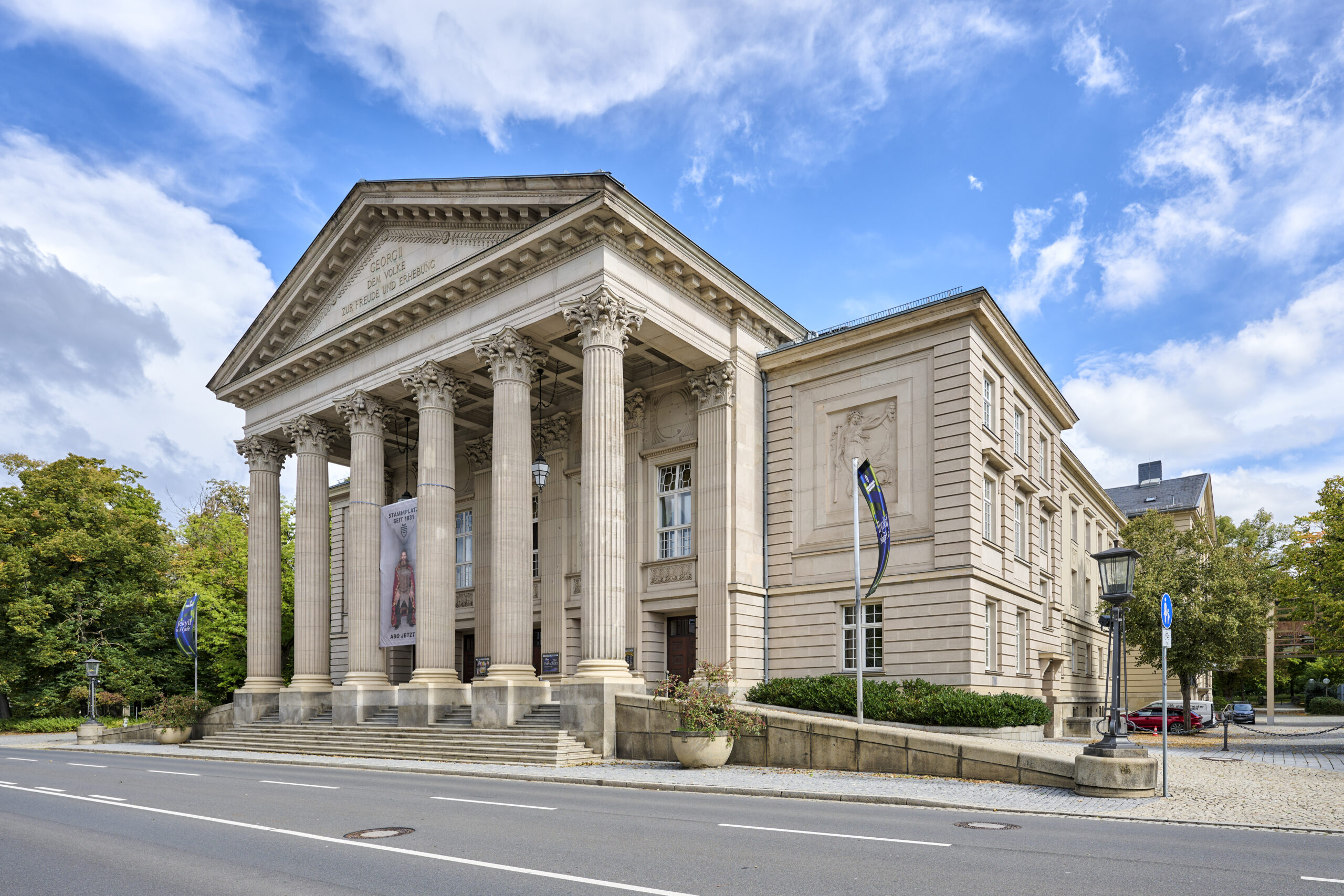 Hort musikalischer Traditionen: das Meininger Staatstheater © Thüringen Tourismus GmbH/Florian Trykowski