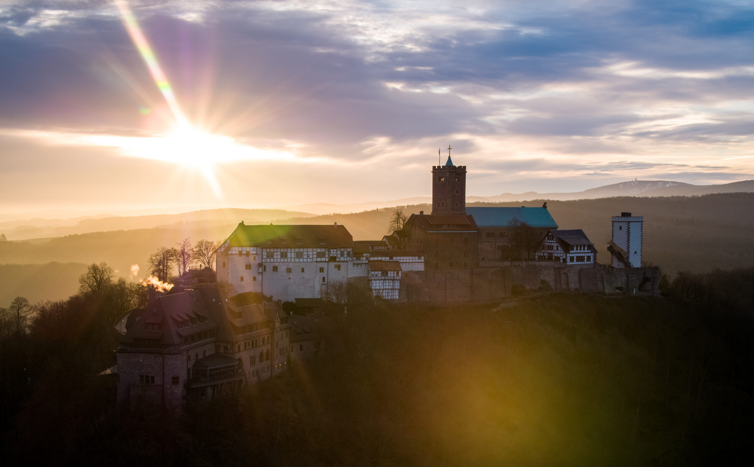 Luther fand hier Zuflucht, Wagner ließ sich von ihr für den „Tannhäuser“ inspirieren: die Wartburg © Thüringen Tourismus GmbH/Moritz Kertzscher