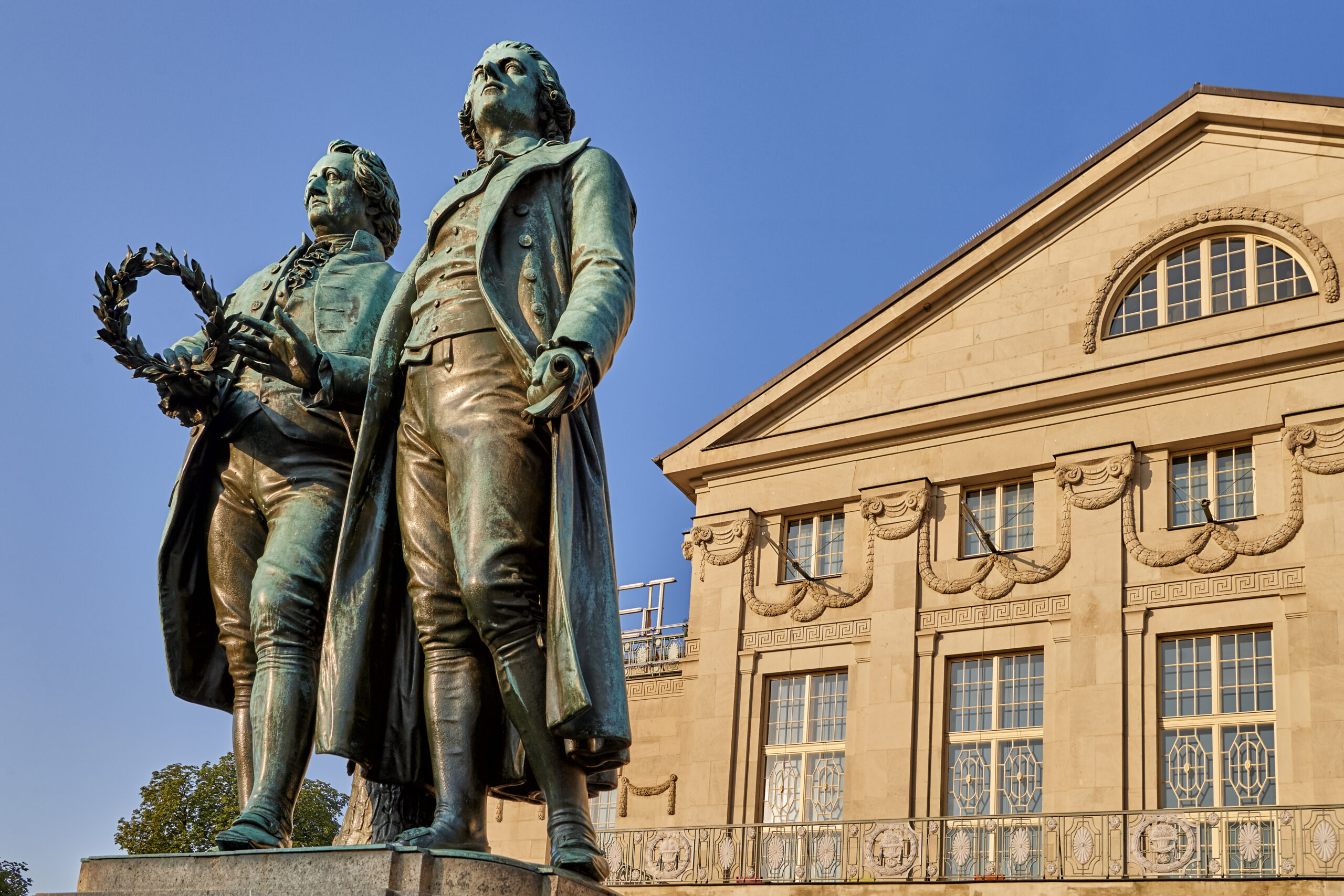 Nicht nur für Klassik-Liebhaber eine Reise wert: Weimar © Thüringen Tourismus GmbH/Florian Trykowski